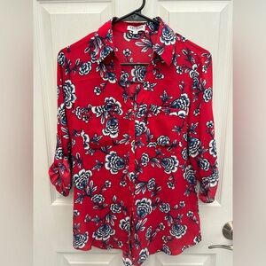 Women’s Floral Blouse